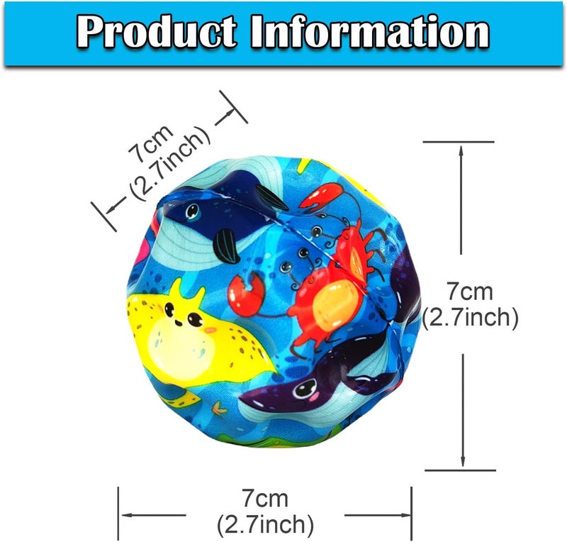 QOUXZ 6 Pack Astro Jump Ball, Multicolored Spaceballs, Super High Bouncing Lightweight for Children, Bouncy Balls, Jumping Toy for Stress Relief - Image 2